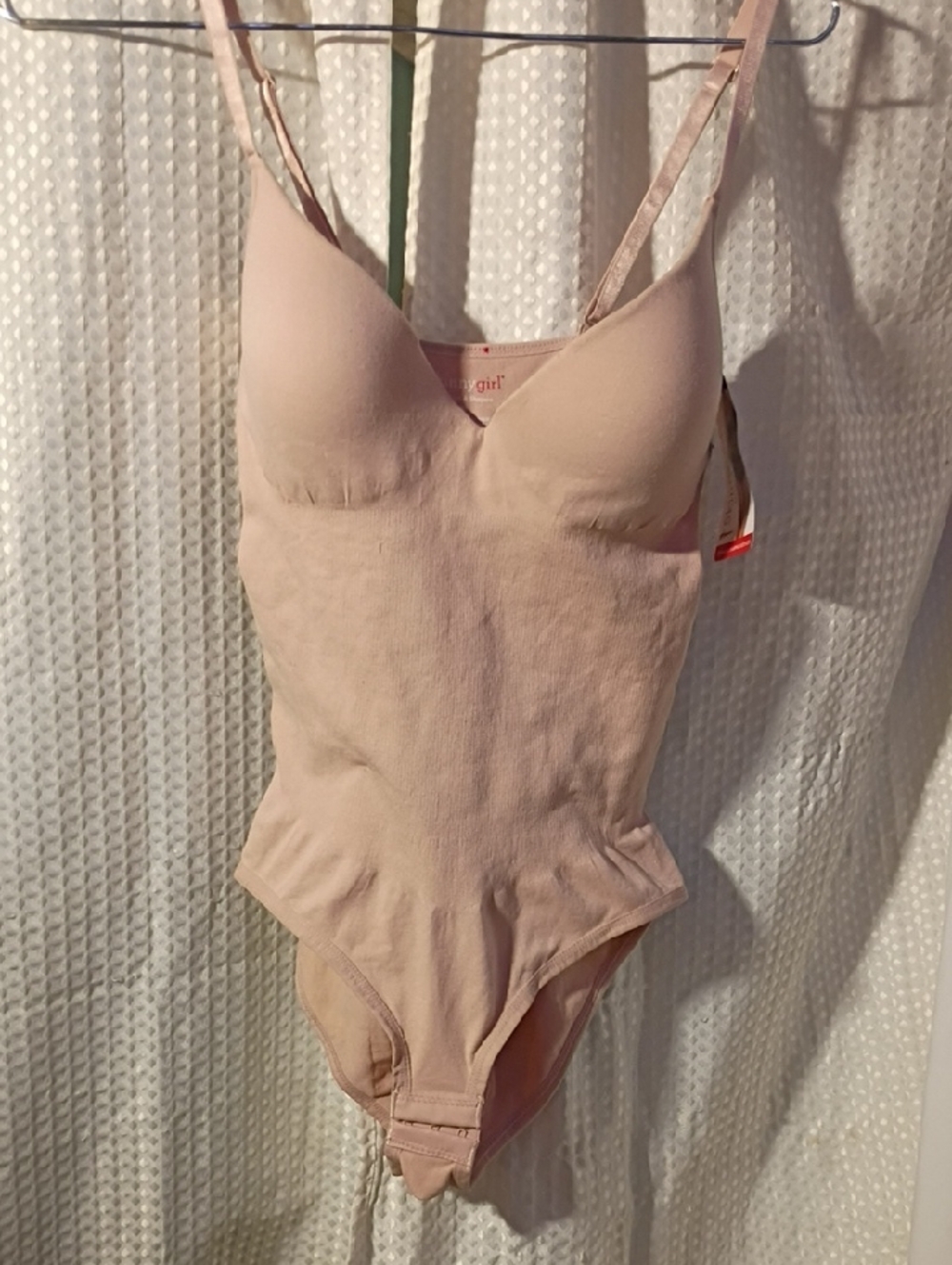 Skinnygirl Nude Beige Shapewear Bodysuit